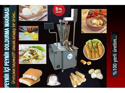MMT 800 P Dolgulu Ve Dolgusuz Peynir İçi Dolum Makinası - 0