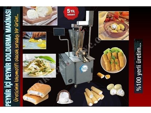 Machine de remplissage de fromage MMT 800 P rempli et non rempli