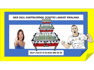 Ciro Paylaşımlı Langırt Kiralama İşi Kafelerde Langırt Masası Kiralama - 8