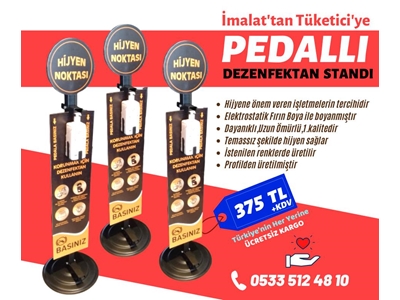 Ücretsiz Kargo Toptan Perakende Ayaklı Dezenfektan Makineleri Satış Fiyatı - 0