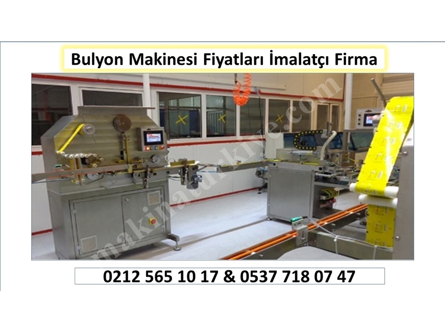 Makine Tasarımı Hizmetleri Fiyatları İstanbul Bulyon Makinesi Fiyatları