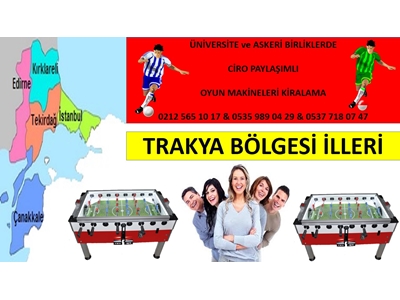 Masa Futbolu Yarı Yarıya Ciro Paylaşımlı Kiralama İstanbul - 14