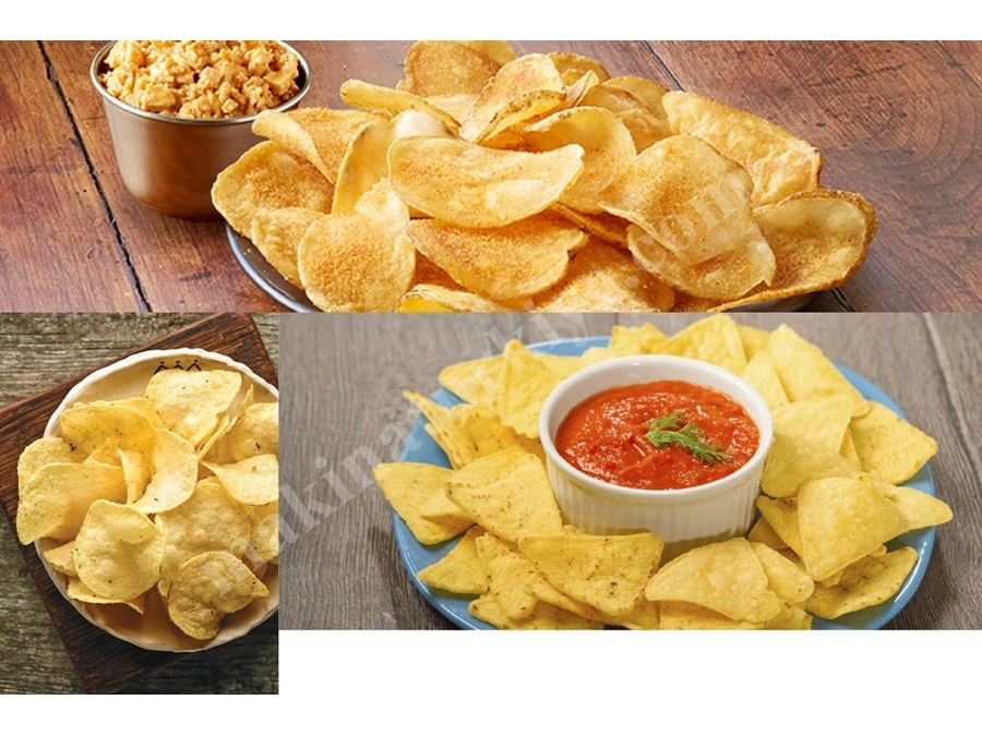 Patates Cips Üretim Makinası 