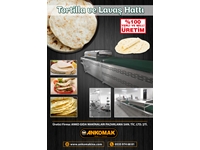1500 adet / Saat (Meksika Tortillası) Tortilla Lavaş Hattı  - 1