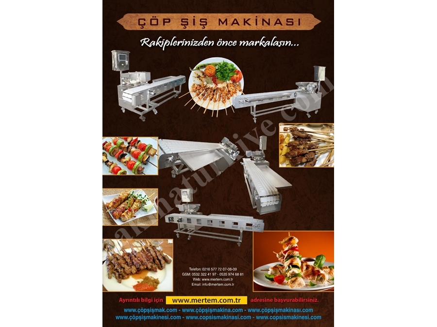 Machine à brochettes 