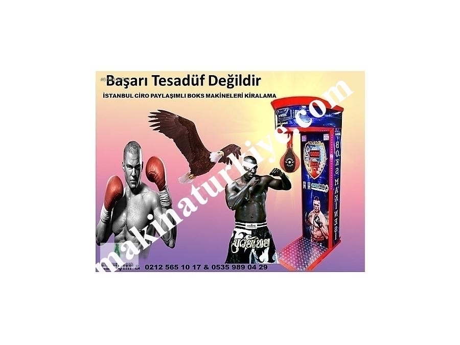 Kiralık Boks Makineleri İstanbul