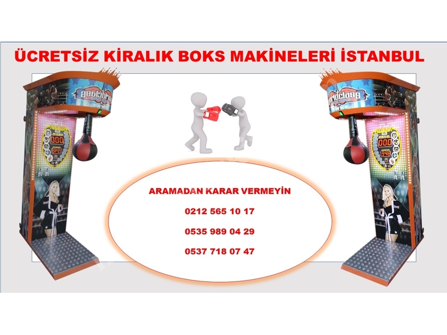 Kiralık Boks Makineleri İstanbul