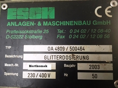 MR 03105 (2003 Model) Flock Printing Machine - 1