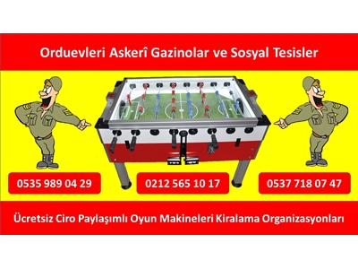 Langırt Masası Ciro Paylaşımlı Kiralama İstanbul - 8