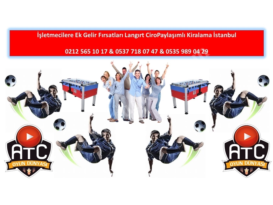 Kiralık Oyun Makinaları İzmir Oyun Salonu Makinaları