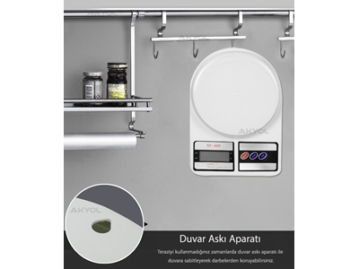 7 Kg Dijital Hassas Mutfak Terazisi Sf400-7 - 5