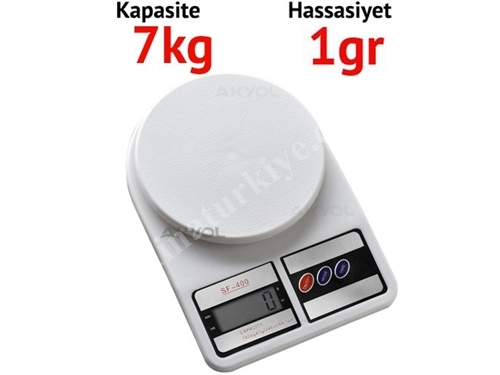 7 Kg Dijital Hassas Mutfak Terazisi Sf400-7
