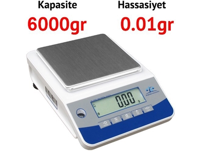 6000 Gr Dijital Hassas Terazi Wl 6002 - 0