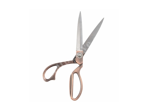516 COPPER (26 cm) Professional Metal Tailor Scissors Copper Color