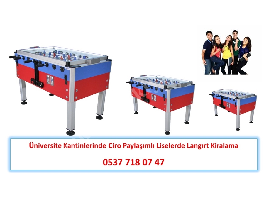 Ticari Oyun Makineleri Kiralama İstanbul Ciro Paylaşımlı