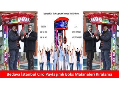 Jetonlu Oyun Makineleri Kiralama Fiyatları Boks Kiralama İşi - 3
