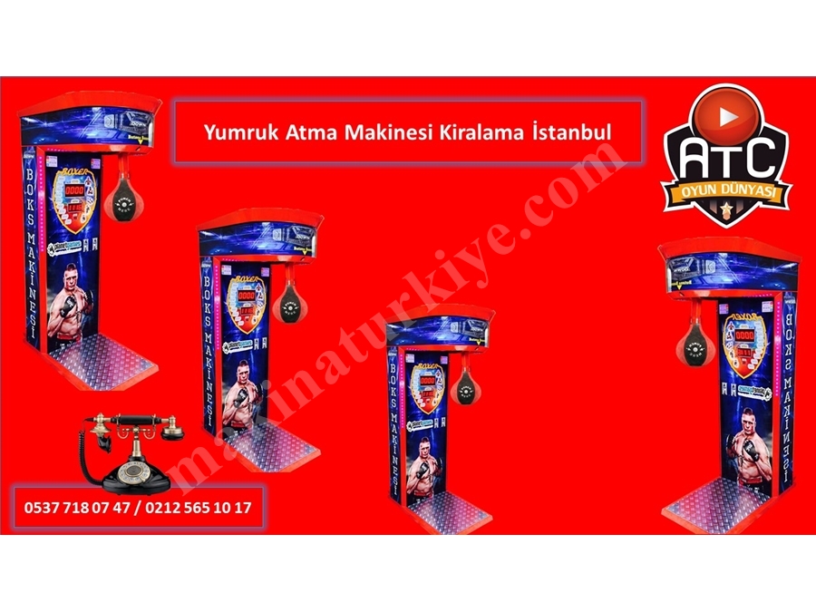 Jetonlu Oyun Makineleri Kiralama Fiyatları Boks Kiralama İşi