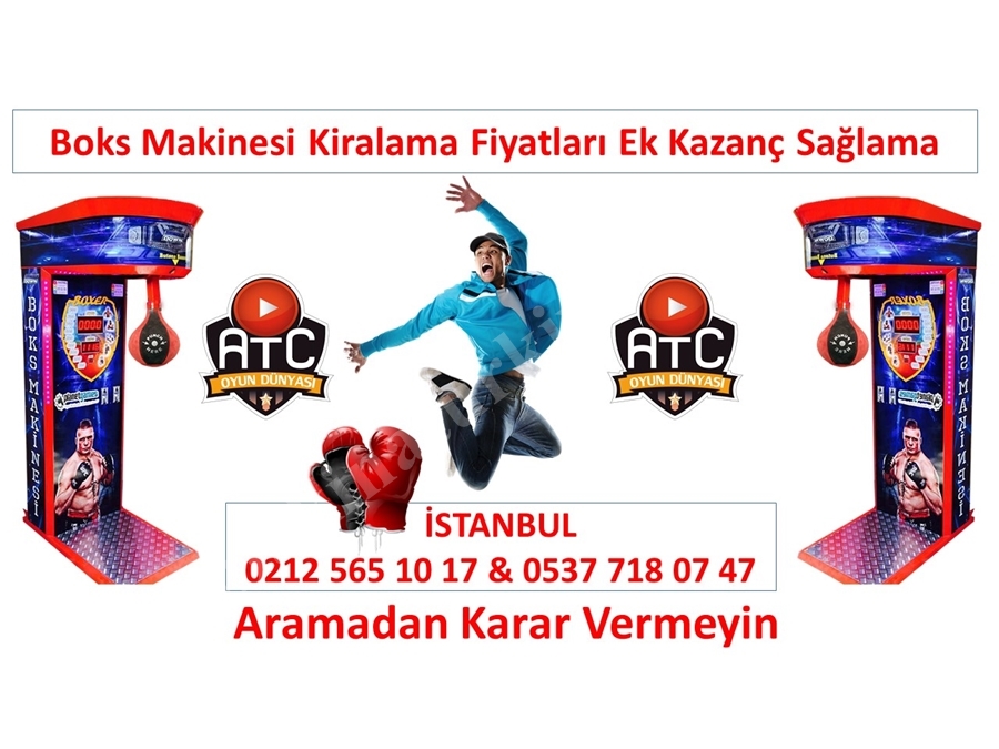 Jetonlu Oyun Makineleri Kiralama Fiyatları Boks Kiralama İşi