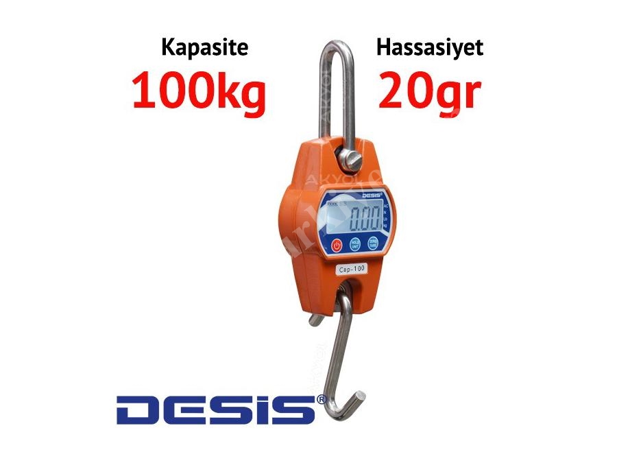 100 Kg Dijital Vinç Baskülü Ocs-C100