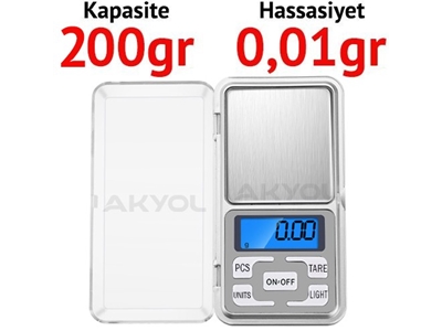 200 Gr Hassas Cep Terazisi Lante-Mh-200 - 0
