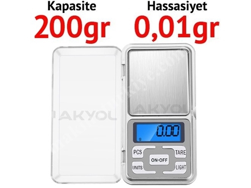200 Gr Hassas Cep Terazisi Lante-Mh-200