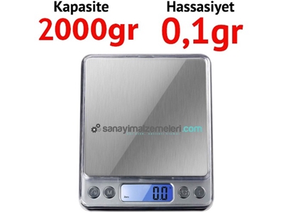 2000 Gr Hassas Cep Terazisi Alf 2000 - 0