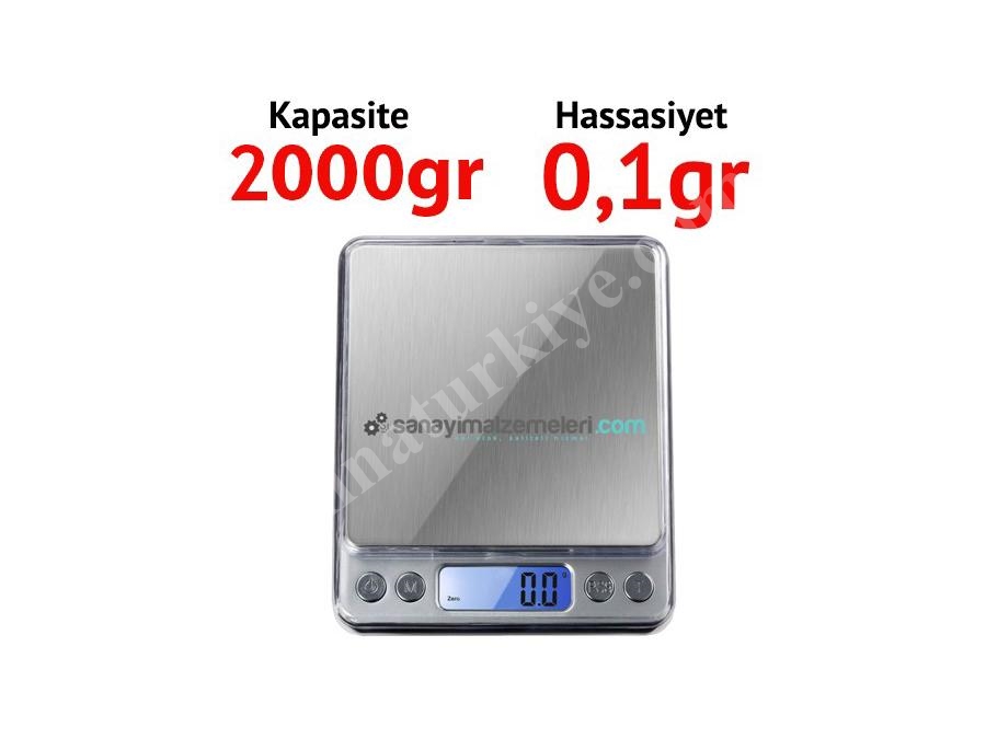 2000 Gr Hassas Cep Terazisi Alf 2000