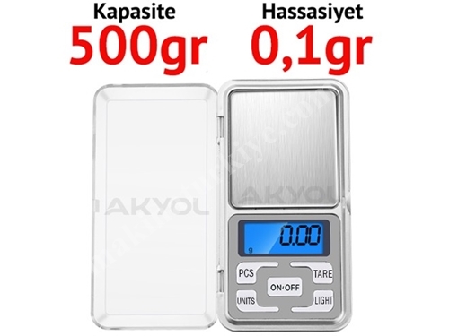 500 Gr Hassas Cep Terazi Pocket Mh