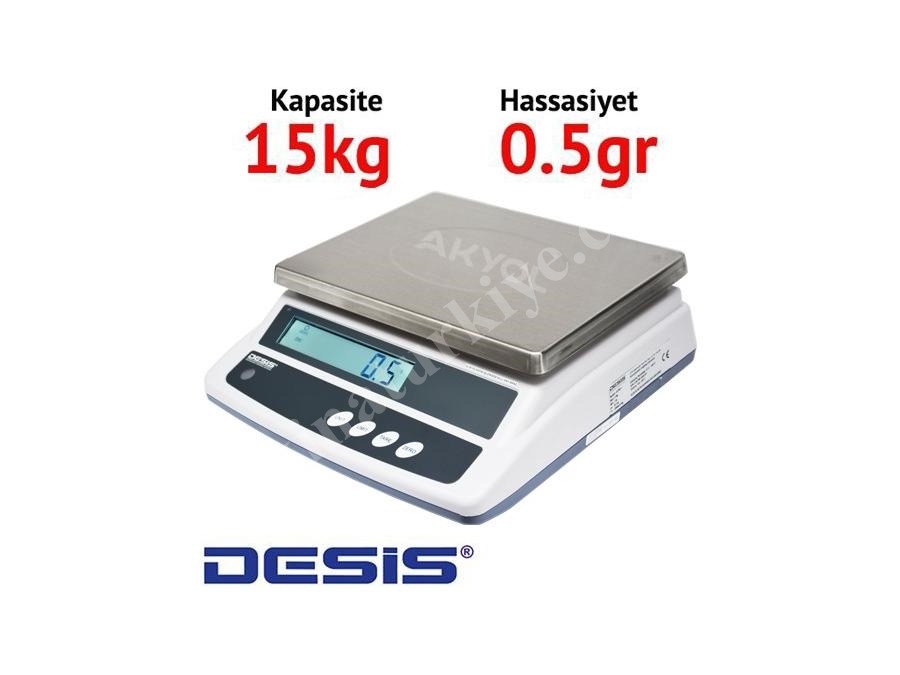 15 Kg Dijital Hassas Terazi Atw-15