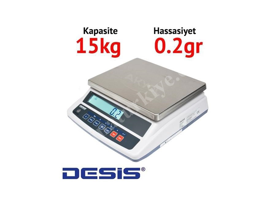 15 Kg Hassas Terazi Ahw-15