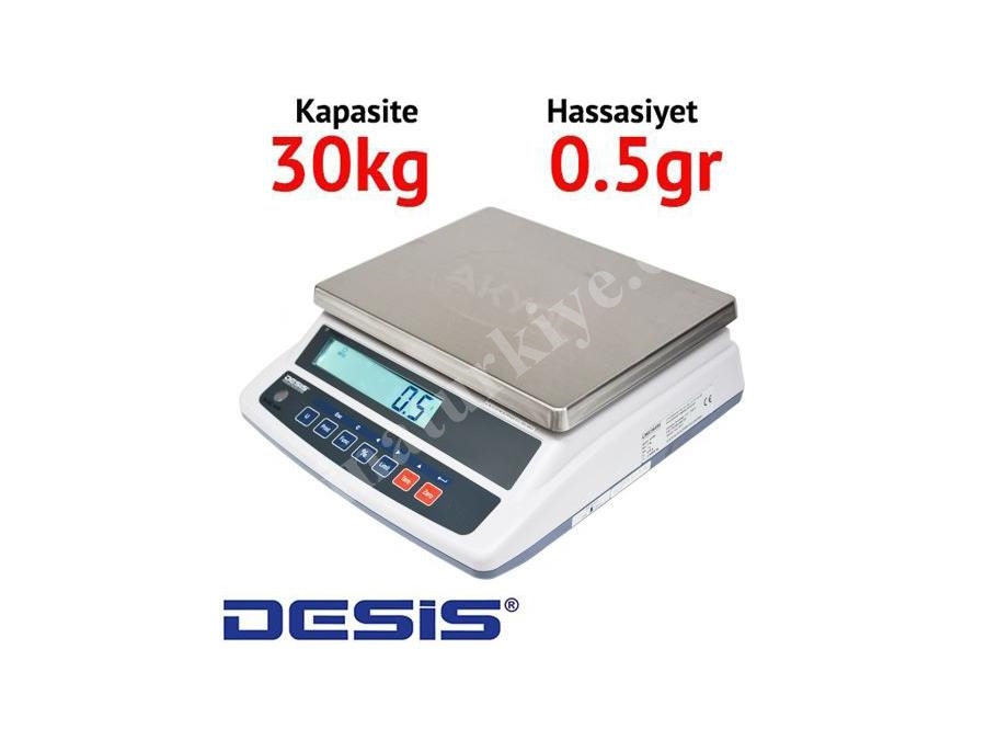 30 Kg Hassas Terazi Ahw-30
