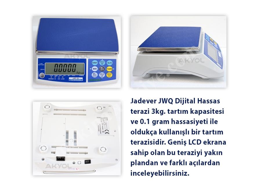 3 Kg Dijital Hassas Terazi Jwq-3