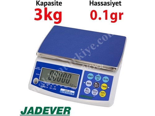3 Kg Dijital Hassas Terazi Jwq-3