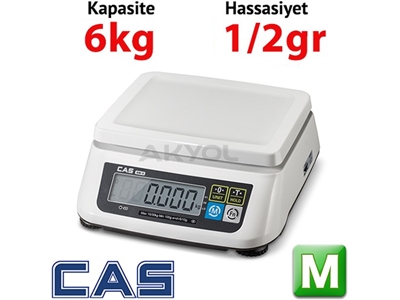 6 Kg Dijital Hassas Terazi Sw-Iı - 0