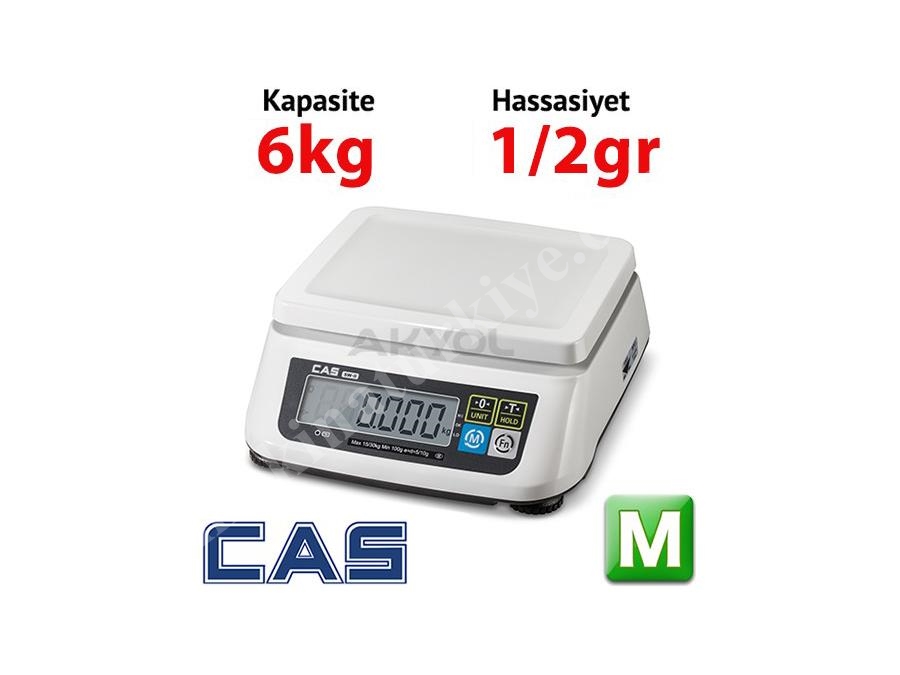 6 Kg Dijital Hassas Terazi Sw-Iı