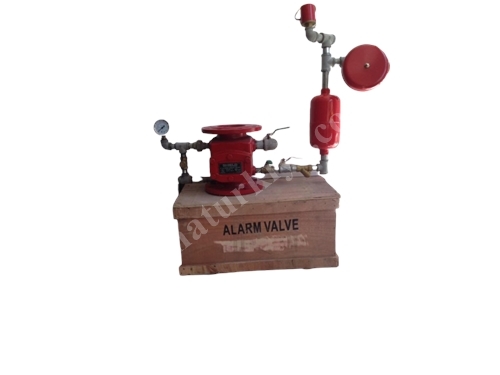 4 İnç Islak Alarm Vana Seti