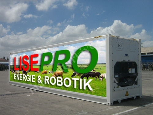  500 - 600 kg / gün Taze Yem Üretim Robotu