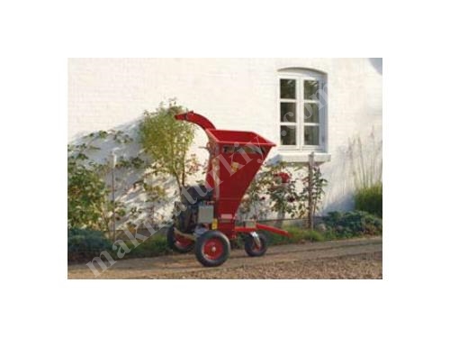 100mm Araba Tipi Ağaç ve Dal Öğütme Makinası 