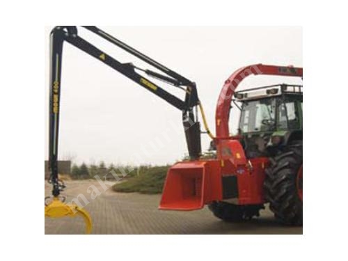 400 mm çap Ağaç ve Dal Öğütme Makinası
