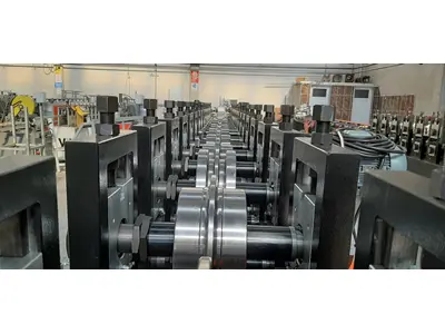25'lik Sera Klipsli Profili Roll Form Makinası
