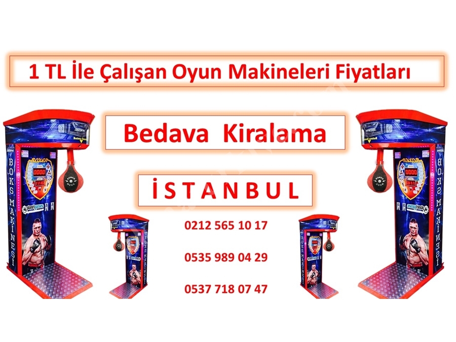 Boks Makinaları Kiralama İstanbul