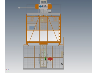 30 Metre / Dk Dış Cephe Yük Ve İnsan Asansörü  - 2