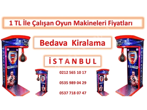 Boks Makineleri Kiralama İstanbul​