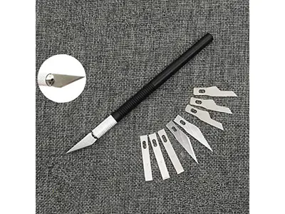 EASY GRIP 9 Piece Carpenter Knife Replacement Blade Set