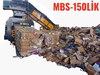 MBS-150Lik 115x125 Tam Otomatik Atık Kağıt Balyalama Pres Makinası - 0
