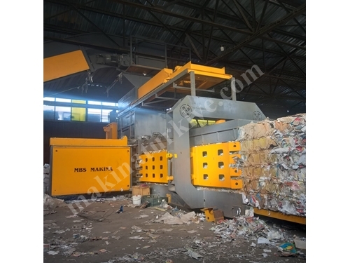MBS-150Lik 115x125 Fully Automatic Waste Paper Baling Press Machine