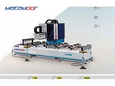 1300xc2500 mm Konsol Tabla Cnc Ahşap İşleme Makinası 