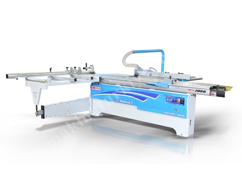 MZK 2800 Diamond S Çizicili Ahşap Yatar Daire Makinası 