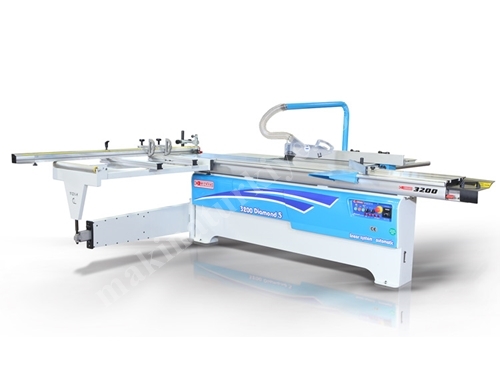 MZK 3200 Diamond S Çizicili Ahşap Yatar Daire Makinası 