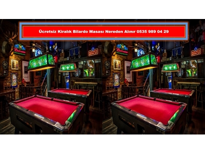 Kiralık Bilardo Masası İstanbul - 12